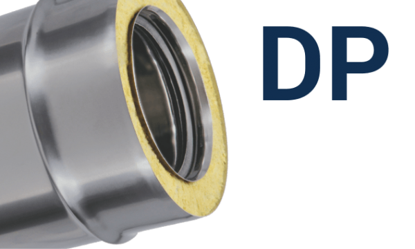 Sistemi in Inox - Doppia parete lana minerale - Uniplus DP - GBD